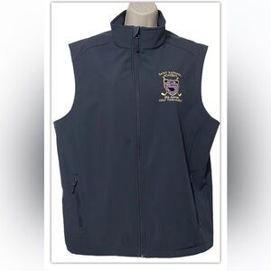 Port Authority Unisex Vest L Gray Saint Raphael Academy 30th Golf Tournament